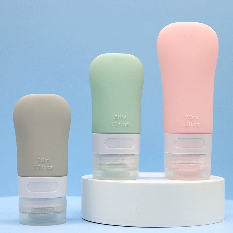 38ml Ladylike 스타일 실리콘 여행 화장품 병