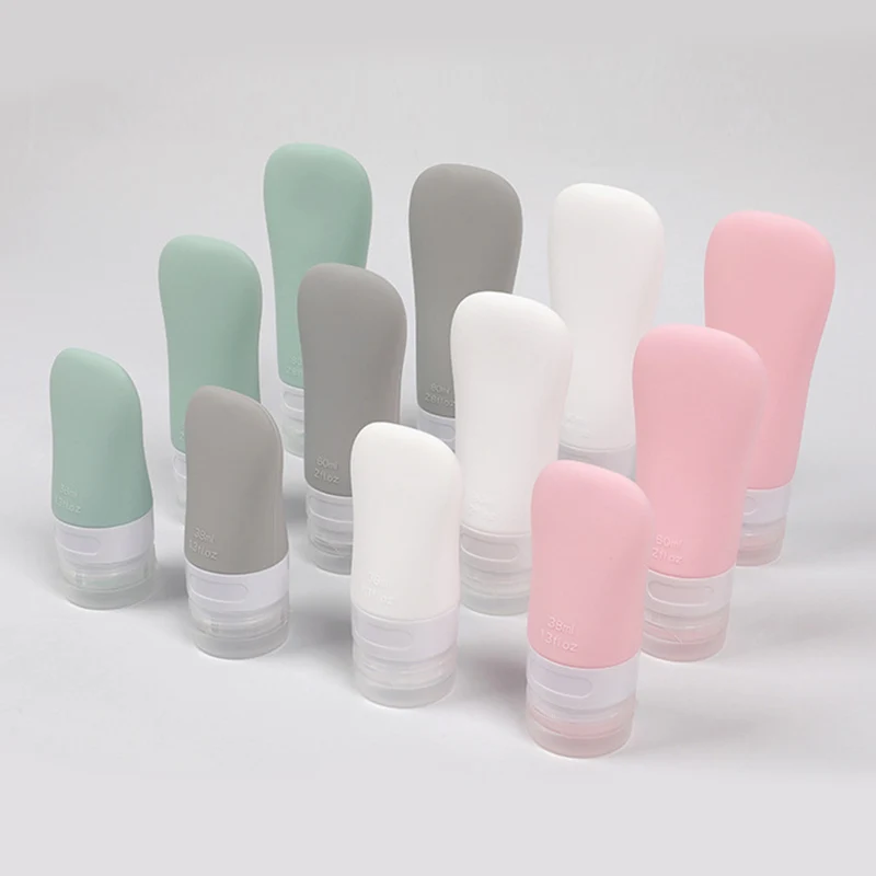 80ml Ladylike 스타일 실리콘 여행 화장품 병