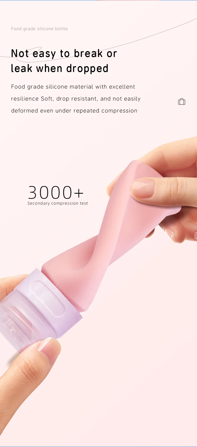 Silicone Travel Cosmetic Bottle