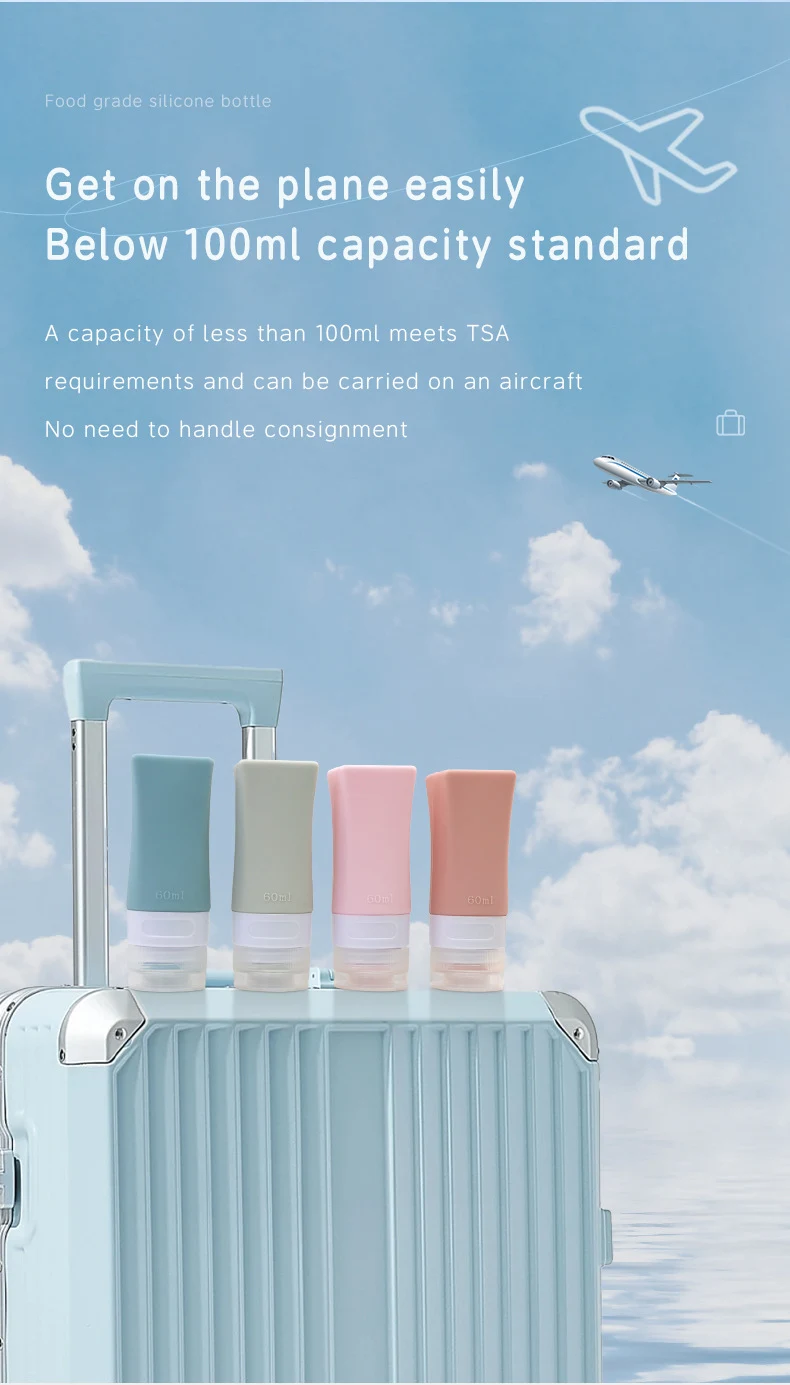 Silicone Travel Cosmetic Bottle
