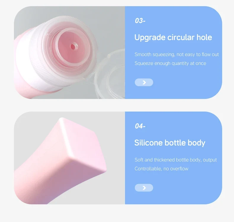 Silicone Travel Cosmetic Bottle