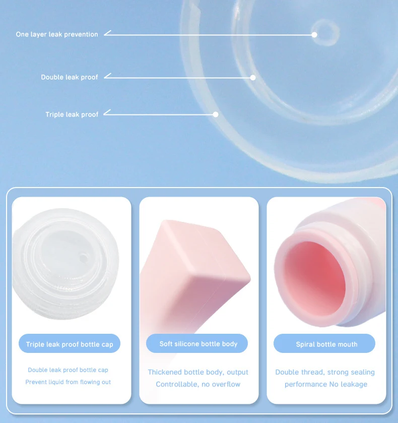 Silicone Travel Cosmetic Bottle