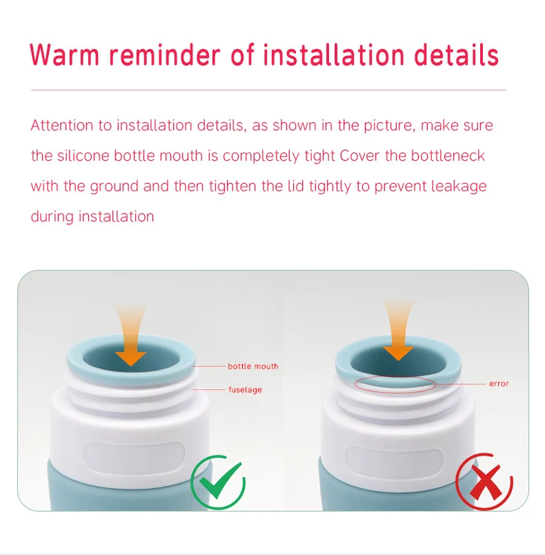 Silicone Travel Cosmetic Bottle