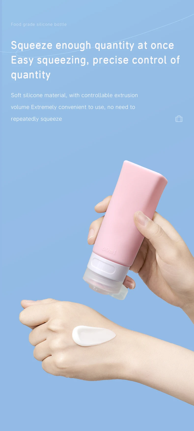 Silicone Travel Cosmetic Bottle