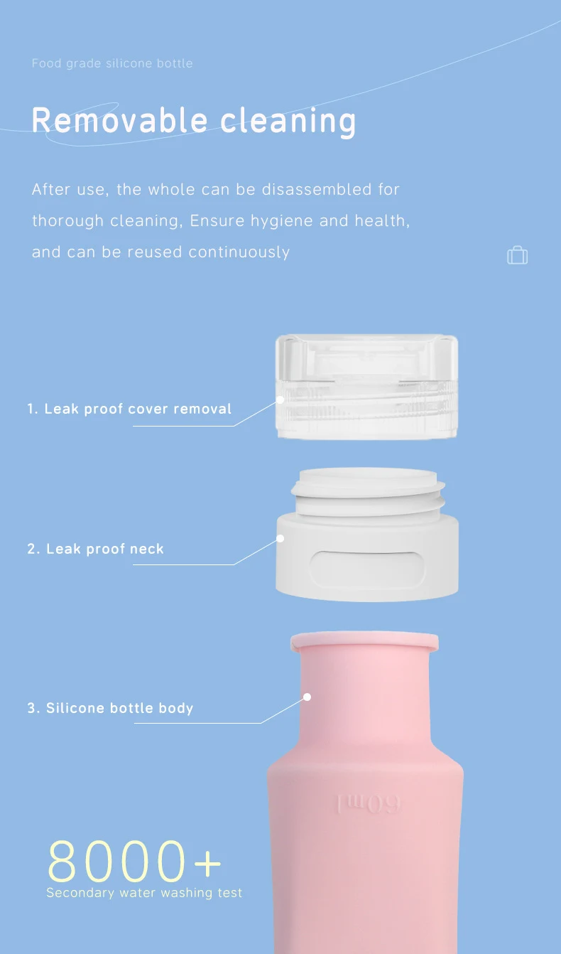 Silicone Travel Cosmetic Bottle