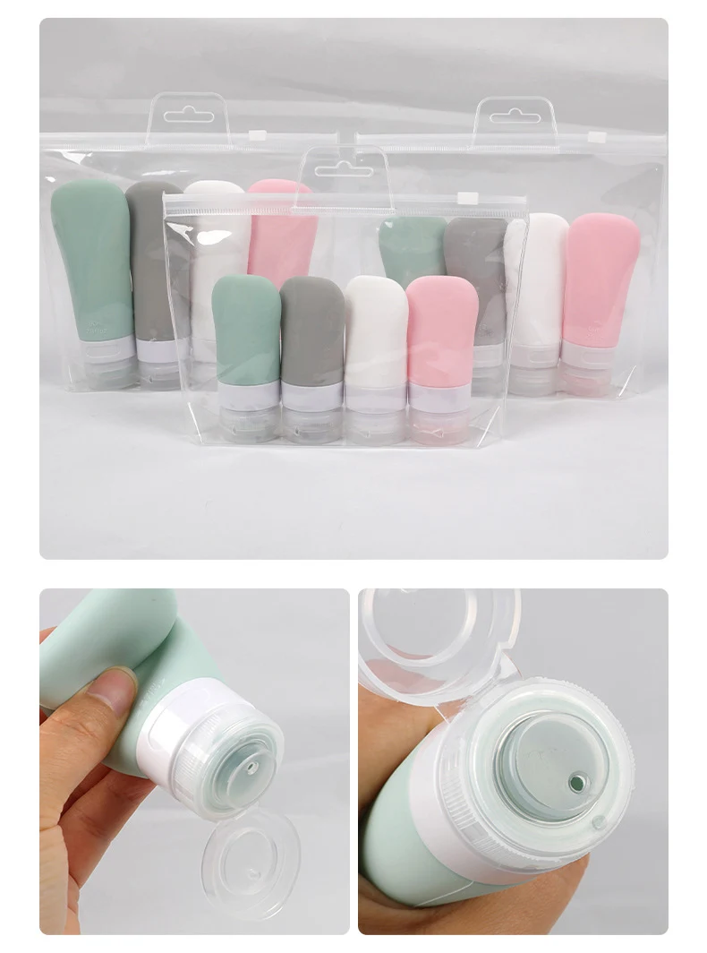 80ml Ladylike style Silicone Travel Cosmetic Bottle