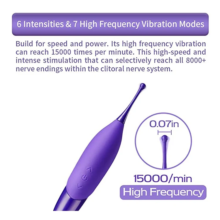Teasing vibrator