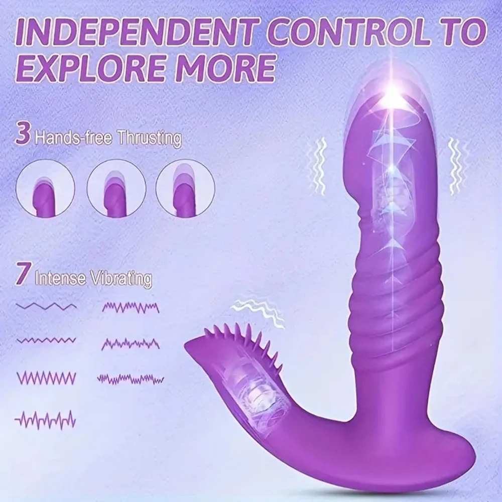 Dual head stimulation vibrator
