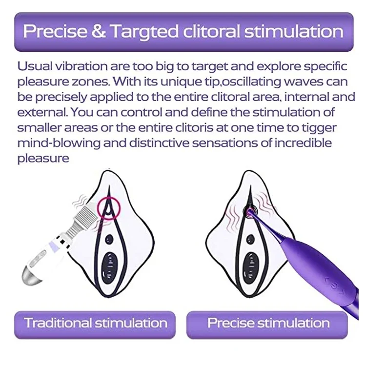 Teasing vibrator